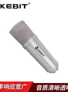 KEBIT科比特KE-2188舞台演出专业大合唱大振膜电容话筒录音麦克风