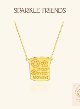 原创设计面包项链高级感女生礼物