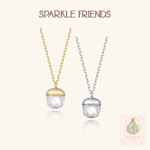 幸运松果项链森系少女心礼物