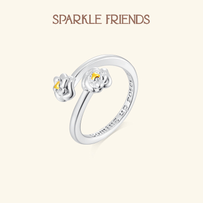 原创设计玫瑰戒指女生高级感配饰