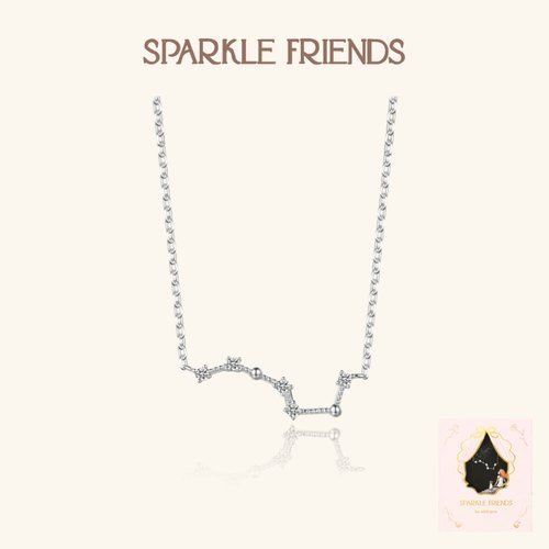 925银女北斗七星项链礼物