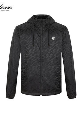AOLAMA奥拉玛男装秋新款提花带帽棉服装外套080853817