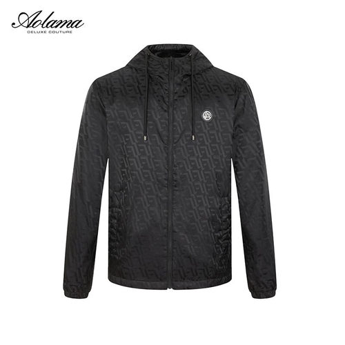 AOLAMA奥拉玛男装秋新款提花带帽棉服装外套080853817