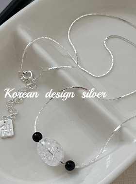 SASA925银蛇骨链韩版小众项链