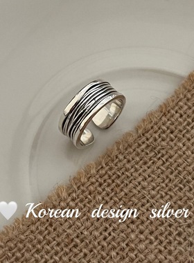 SASA银韩国ins博主戒指/指环