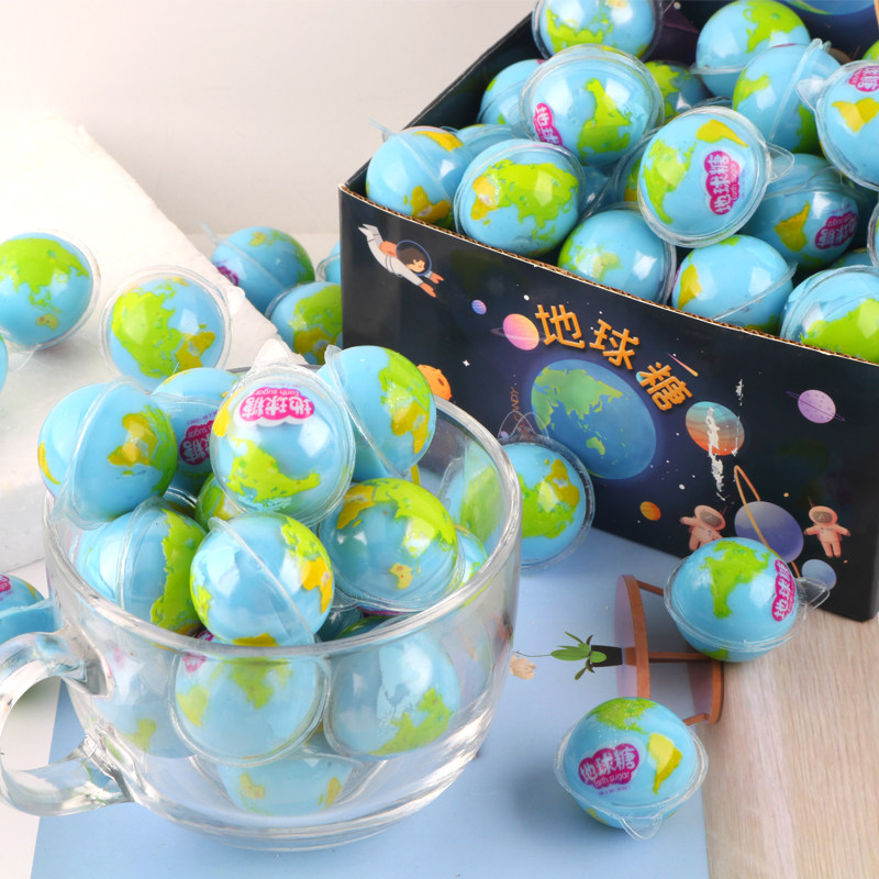 盒装软糖QQ橡皮糖趣味小零食3D地球果汁软糖卡通网红宇宙星球糖果|ruв категории закуски/орехи/специальность, конфеты/желе/пудинг, конфеты - от Buy2taobao.com для оказания профессиональной услуги покупки агента Taobao