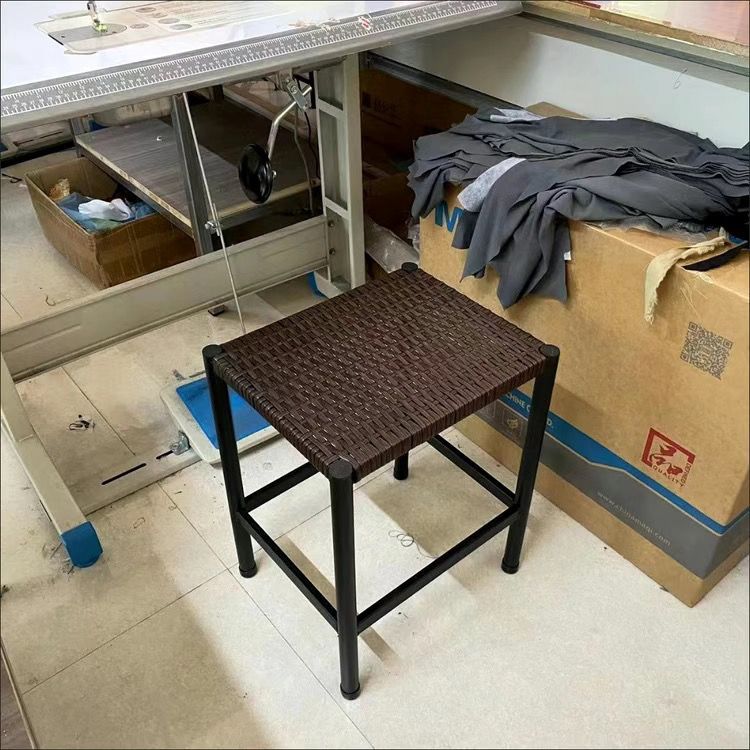 电车椅平车椅服装专用坐椅四方凳藤椅学生作业久做坐椅小号简约