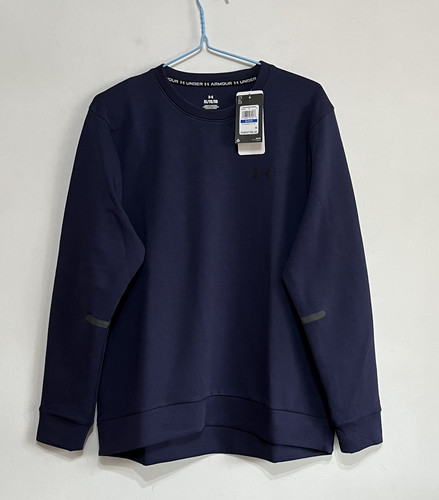 Under Armour Unstoppable Fleece Crew 纯色套头卫衣1381688-410
