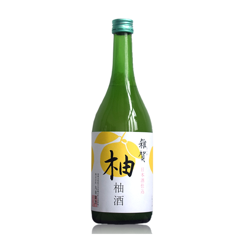 杂贺柚子酒720ml日本原装进口