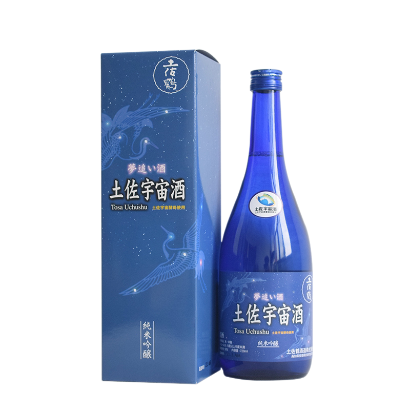 日本原装进口土佐鹤宇宙酒纯米吟酿清酒720ml低度烧酒洋酒礼盒装