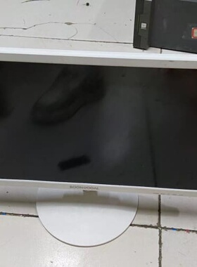 议价神舟BS220A显示器，22寸白色，带HDMI和VGA接口，