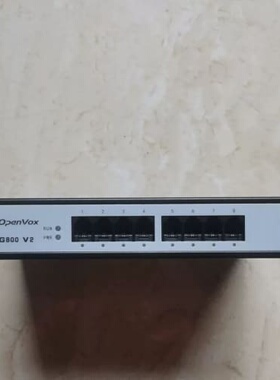 议价OpenVox iAG800 V2 语音网关，8口千兆交换机