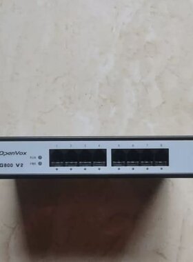 议价OpenVox iAG800 V2 语音网关，8口千兆交换机