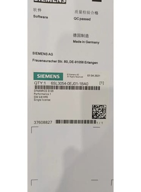 议价未拆封S120 CF内存卡6SL3054-0EJ01-1BA0-Z Z=F01-02-06-03-0