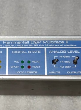 议价RME 声卡 Hammerfall DSP Multifac