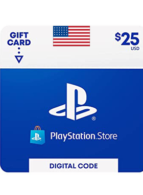 美服PSN25美金充值点卡 美国索尼PS Plus Card PS4/PS5 Store USA