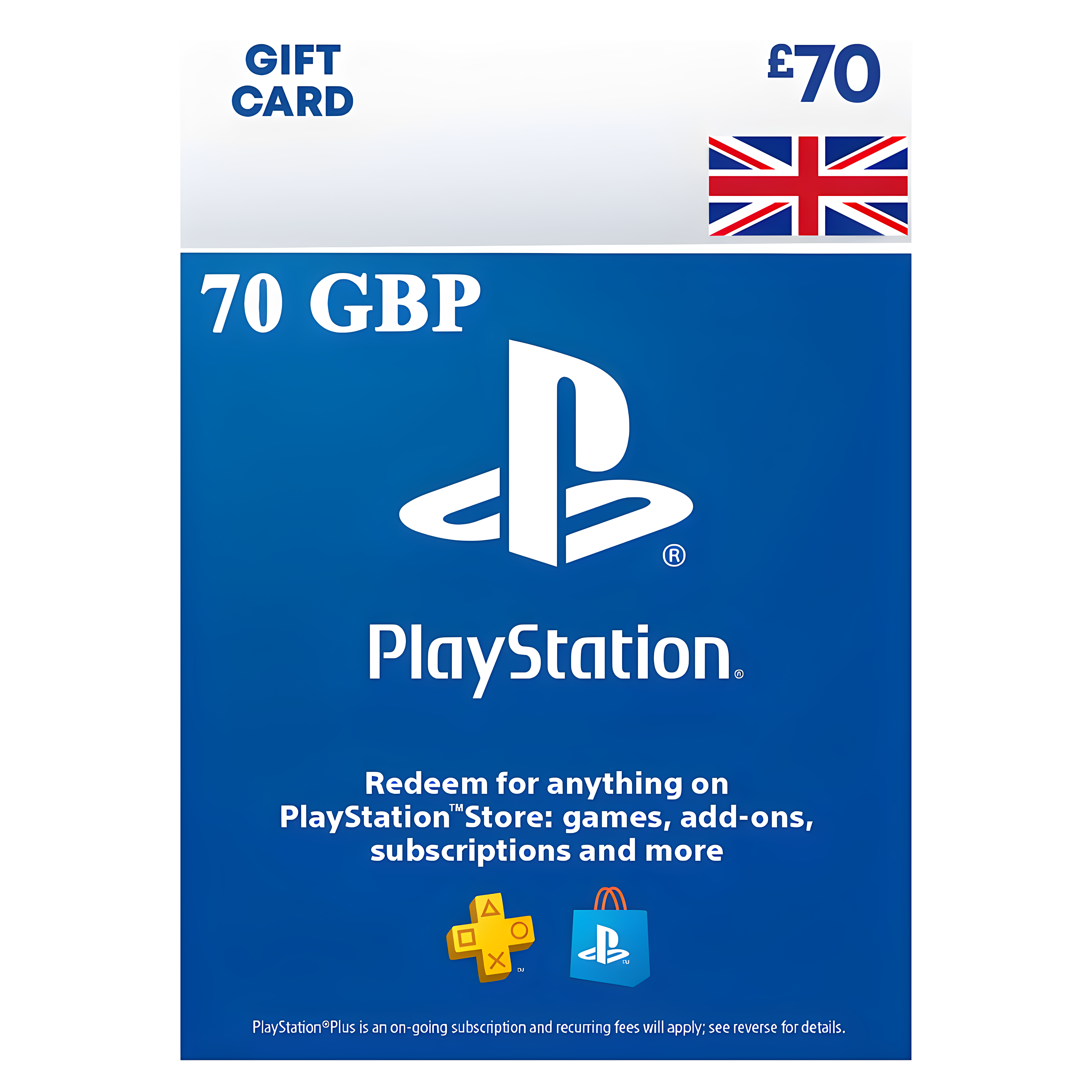 GBP70PSNStoreCard英国点卡图片