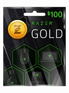 Razer Gold PIN 100USD国际版Razer Global账户100美元 pubg $100