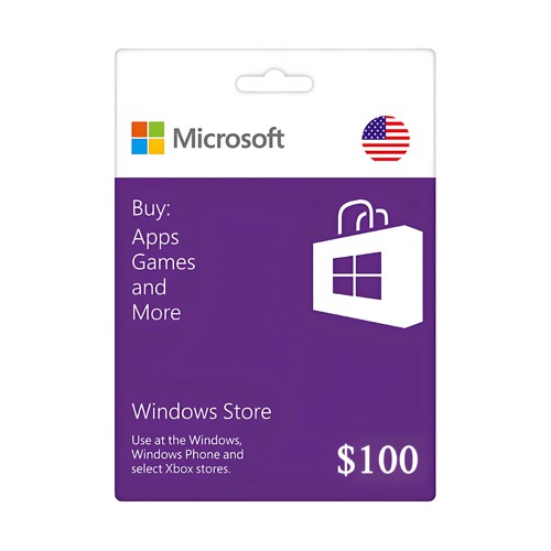 MicrosoftDigitalCodeUSD100