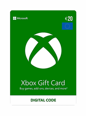 欧元区XBOX Live礼品卡20欧元 Windows Xbox One/360 20 EUR Card