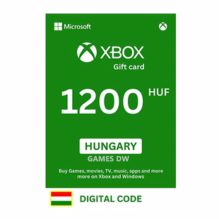 Microsoft Xbox One|360 Gift Card HUF Ft1200 匈牙利福林充值卡