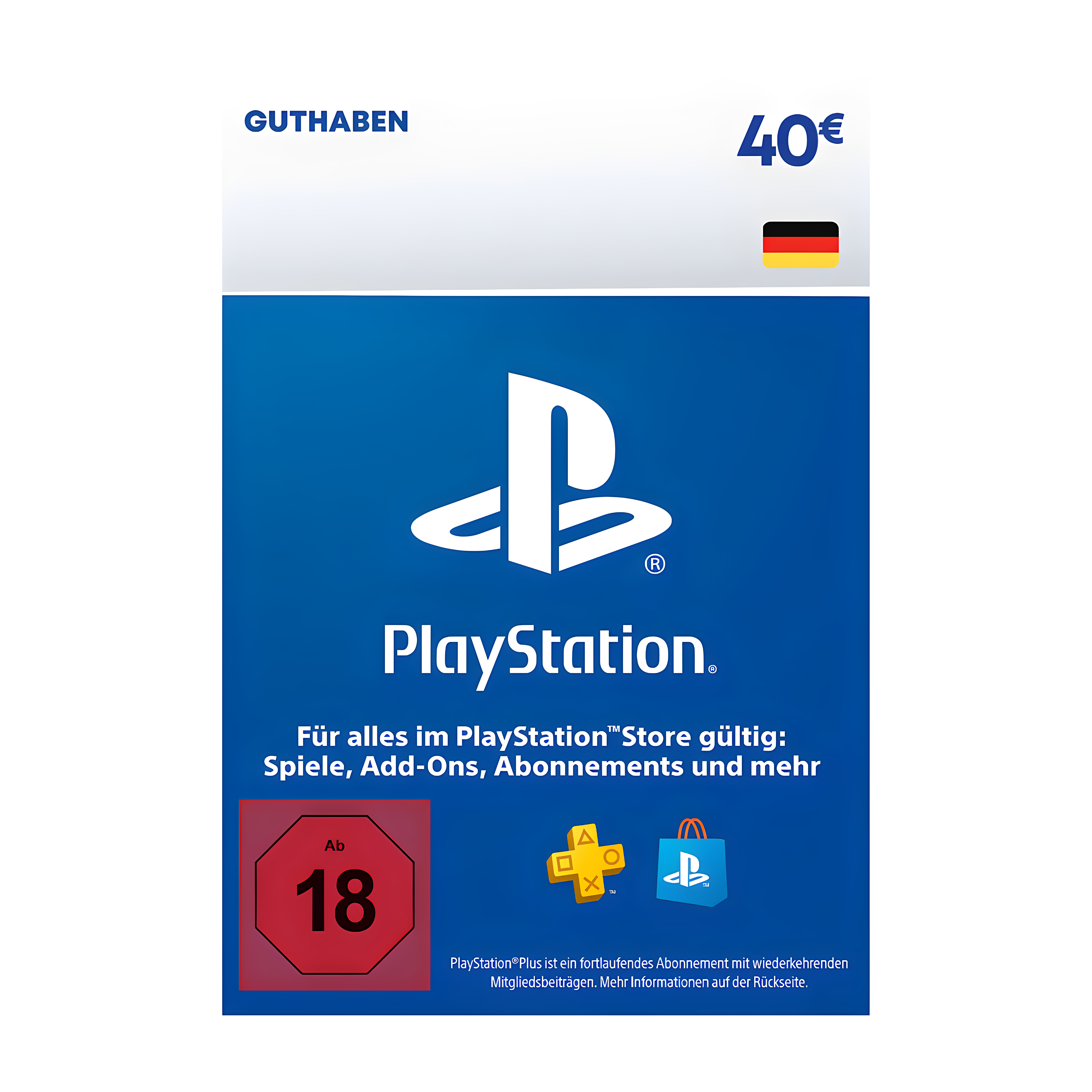 EUR40PSNPlusGerman礼品卡图片