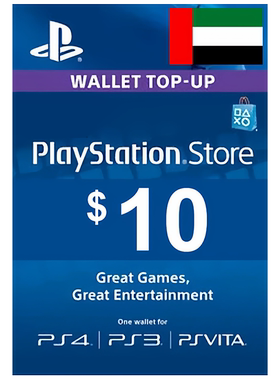 PlayStation Store 10 USD United Arab Emirates - Digital Key