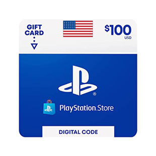 PlayStation Network $100 Code 美服PS4 Store充值点卡 PS5 PSV