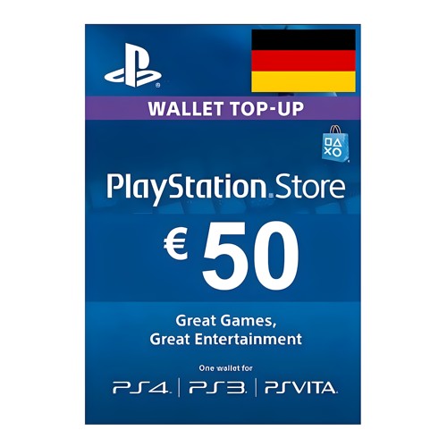 德服PSN充值卡50EURPSCardDE