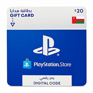 Oman USD20 阿曼充值卡 PlayStation STORE Topup Wallet