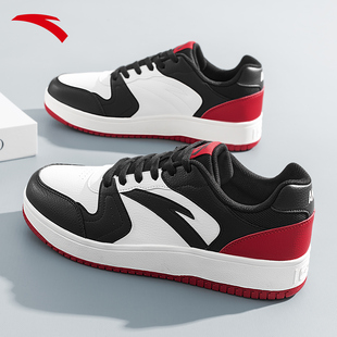 安踏板鞋男鞋2026新款厚底增高低帮男生透气百搭男款休闲运动鞋子