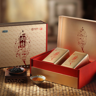 厦门茶叶海堤AT676精品礼盒肉桂岩茶乌龙茶轻火型岩骨花香 200g