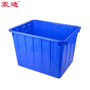 震迪400L大水箱塑料周转箱700250水产养殖箱SH6101蓝色965 745