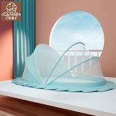 七彩博士婴儿蚊帐罩可折叠宝宝床蚊帐罩全罩式 通用儿童小床防蚊罩