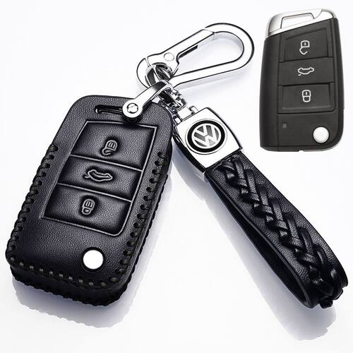 适用17/19/20款大众途昂钥匙套途昂X两/四驱21-23款真皮车钥匙包