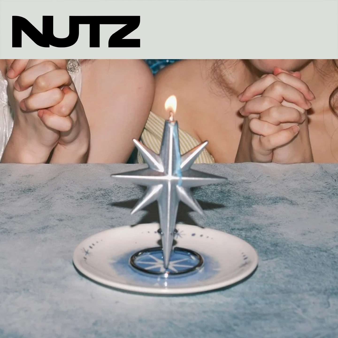 NUTZ银色北极星香薰蜡烛礼物图片