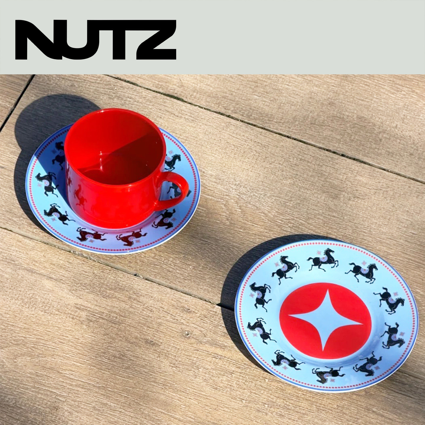 NUTZ吉星高照JXGZ马年红杯陶瓷盘新中式马克杯碟礼盒新年乔迁礼物,餐饮具,马克杯,淘宝优惠券,粉丝福利购,淘宝优惠卷