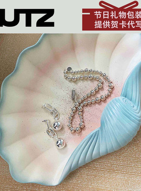 NUTZ中古陶瓷贝壳盘首饰收纳盘