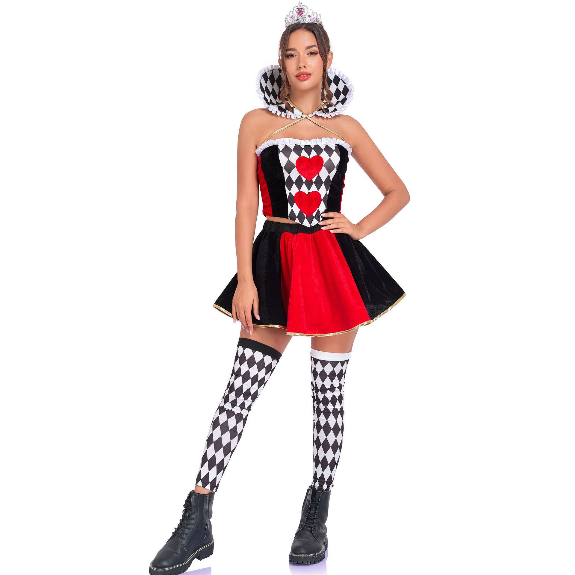 爱丽丝梦游仙境红心cosplay服装