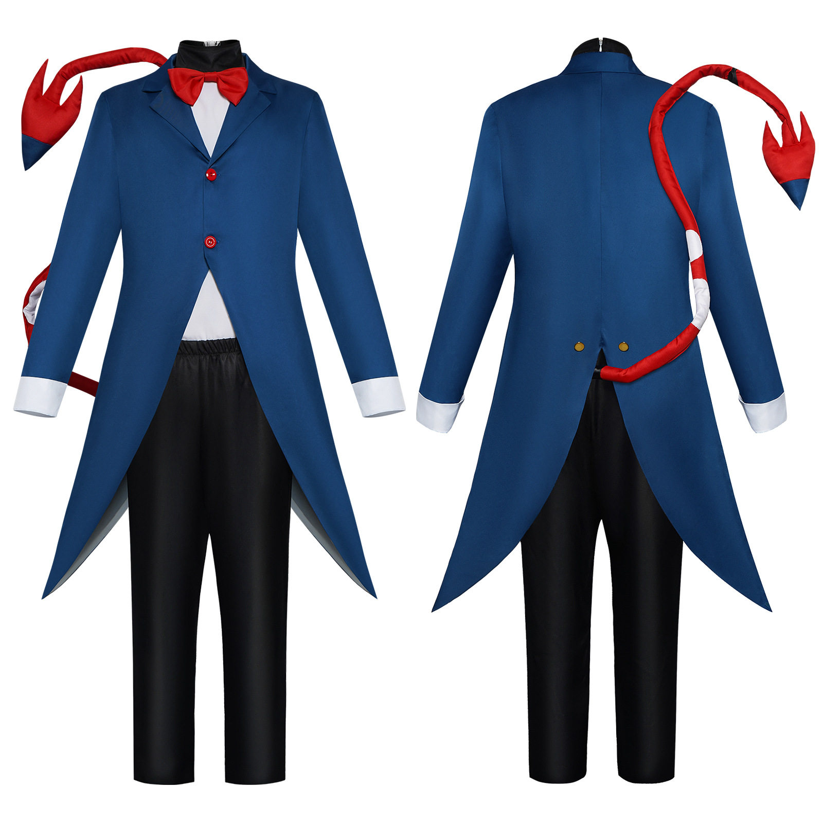 哈兹宾酒店cos服摩西燕尾服套装