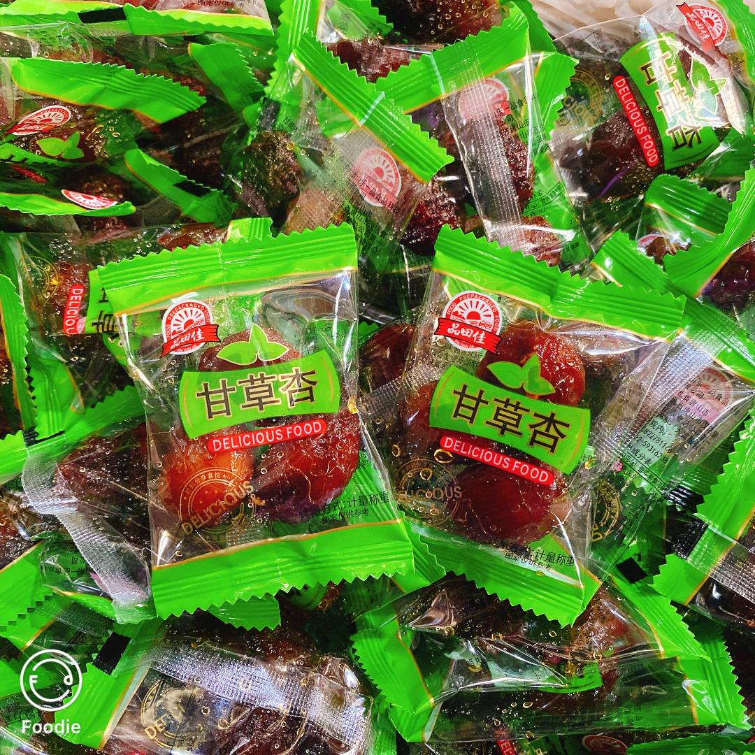 品田佳甘草杏独立小包装休闲零食图片