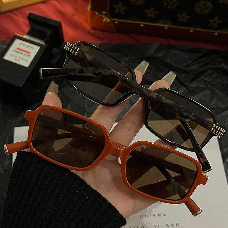 手作复古经典白色太阳眼镜