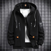 潮流工装 外套男春秋冬季 韩版 夹克痞帅气休闲百搭褂子潮牌冲锋风衣