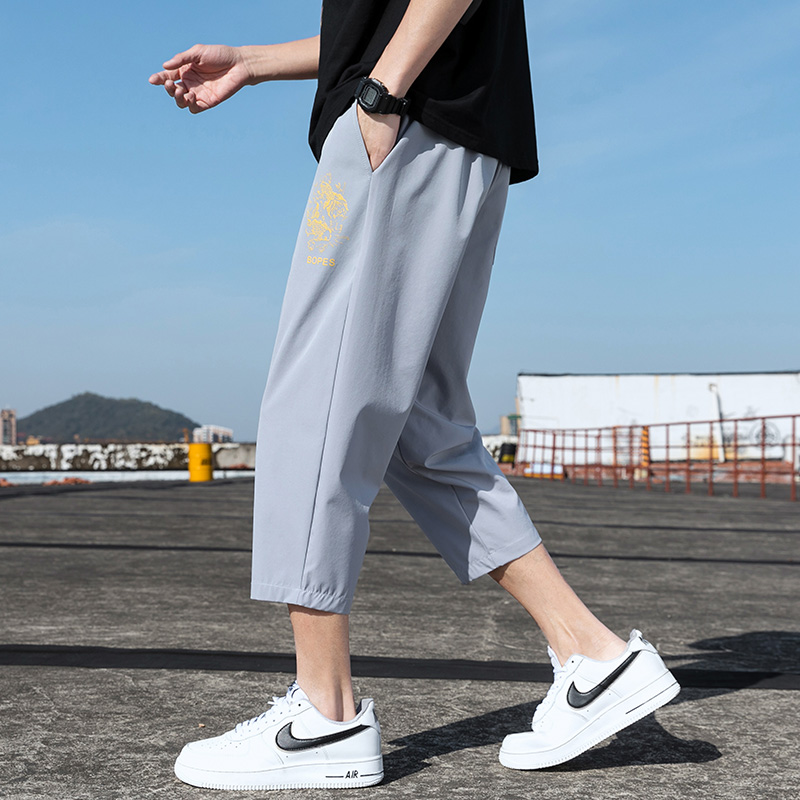 【新品】八分裤男夏季休闲七分裤