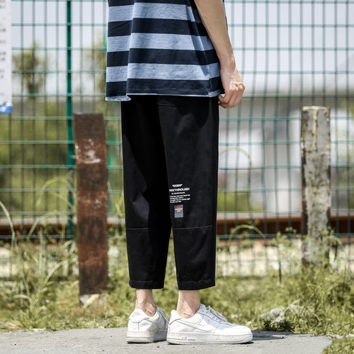 【新品】纯棉八分裤男夏季休闲裤