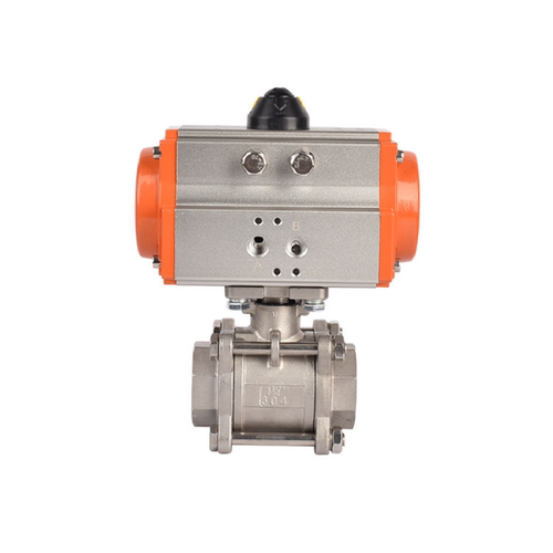 304三片式气动球阀包邮