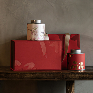 中秋新款红茶茶叶礼盒空盒罐正山小种金骏眉高档通用包装盒空盒子