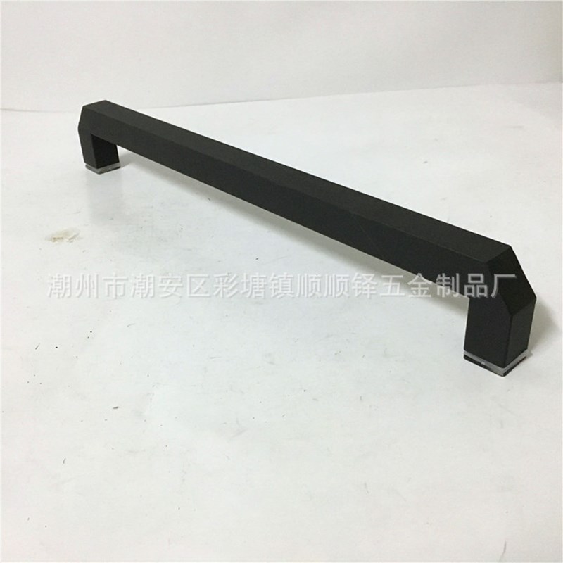 厂家直销酒店不锈钢淋浴房五金拉手浴室玻璃门扶手方管焊接拉手