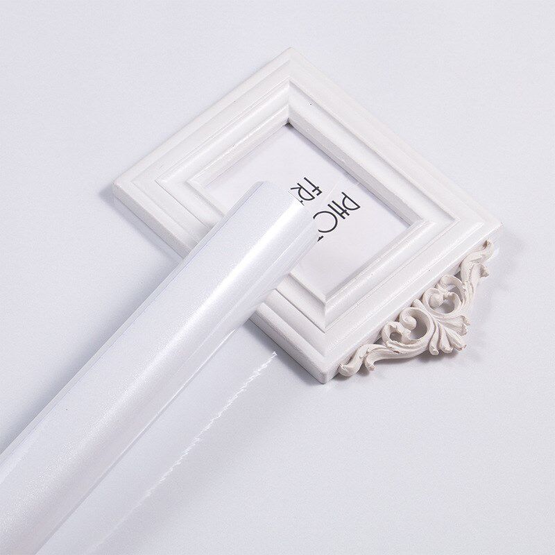 加厚防水防油贴纸珠光烤漆自粘光面家具翻新墙纸壁纸衣柜橱柜壁纸