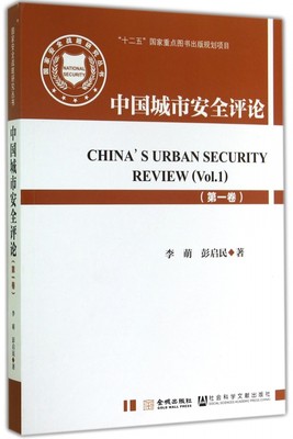 中国城市安全评论(第1卷)/国家安全战略研究丛书